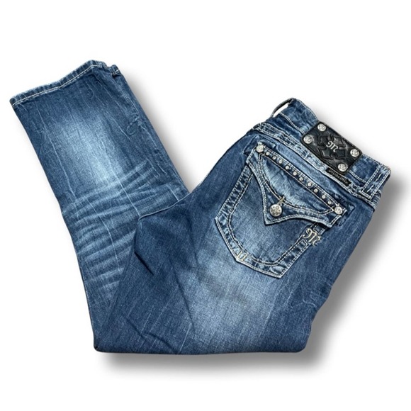 Miss Me Denim - Miss Me Boyfriend Capri Jeans Size 28 Style JB5078P6